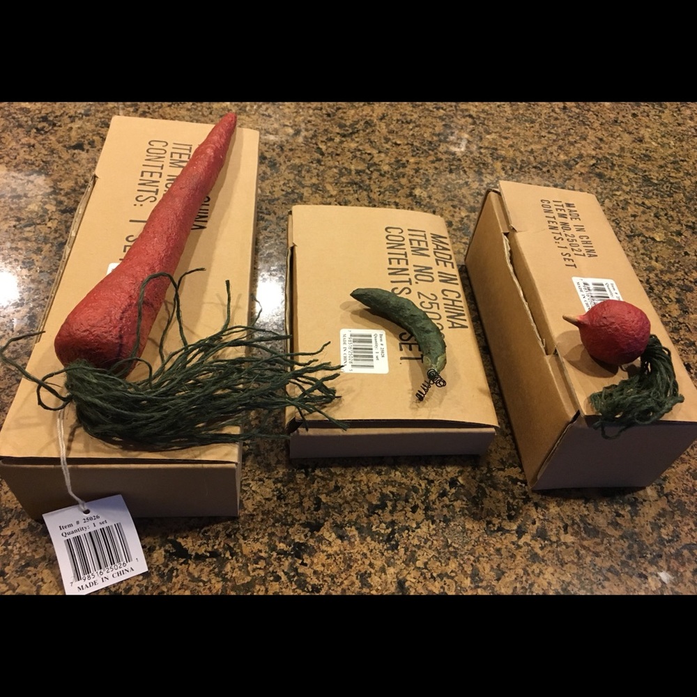 Set of Vegetables